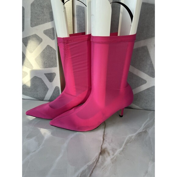 H&M Pink Heeled Boots - Picture 5 of 11